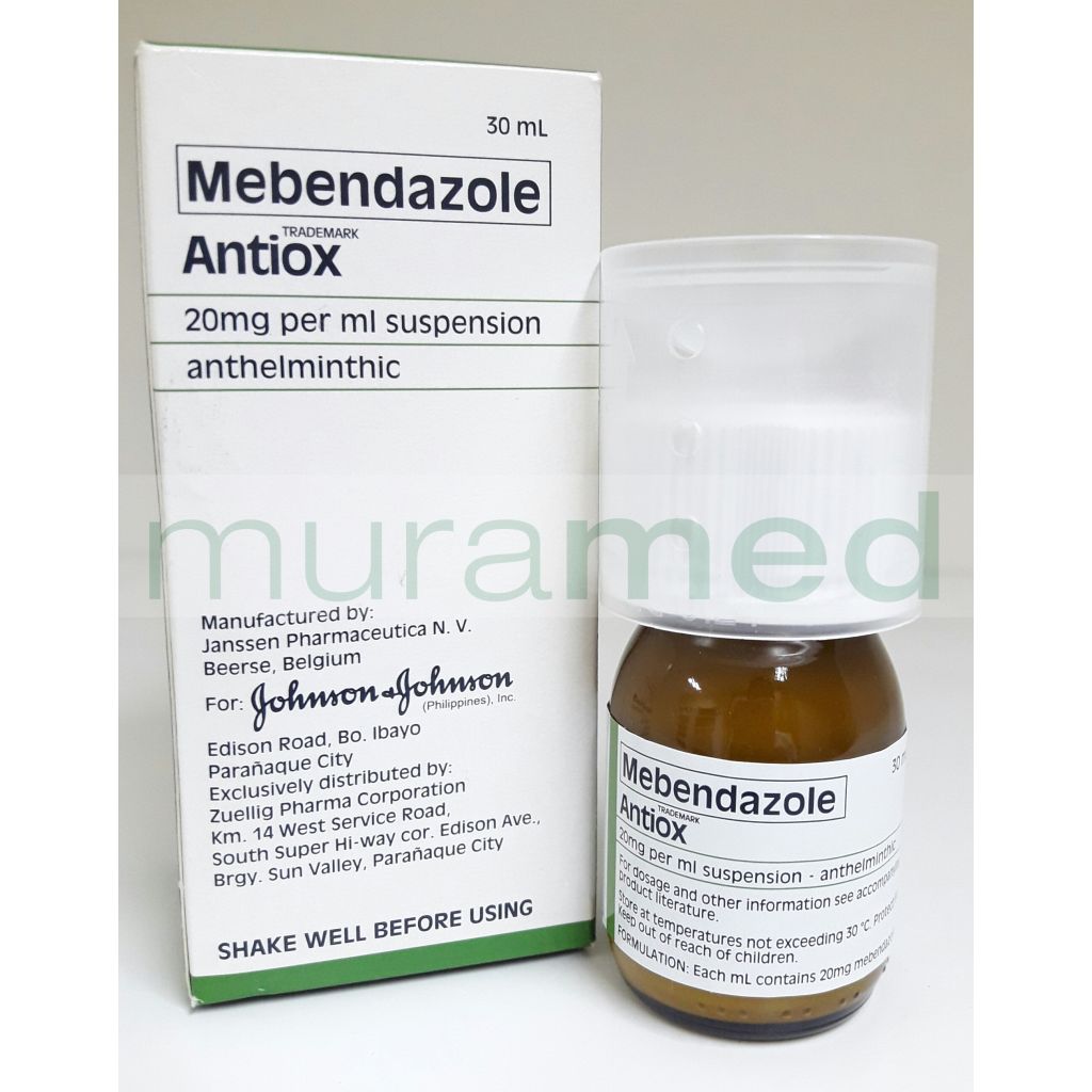 how to take mebendazole syrup