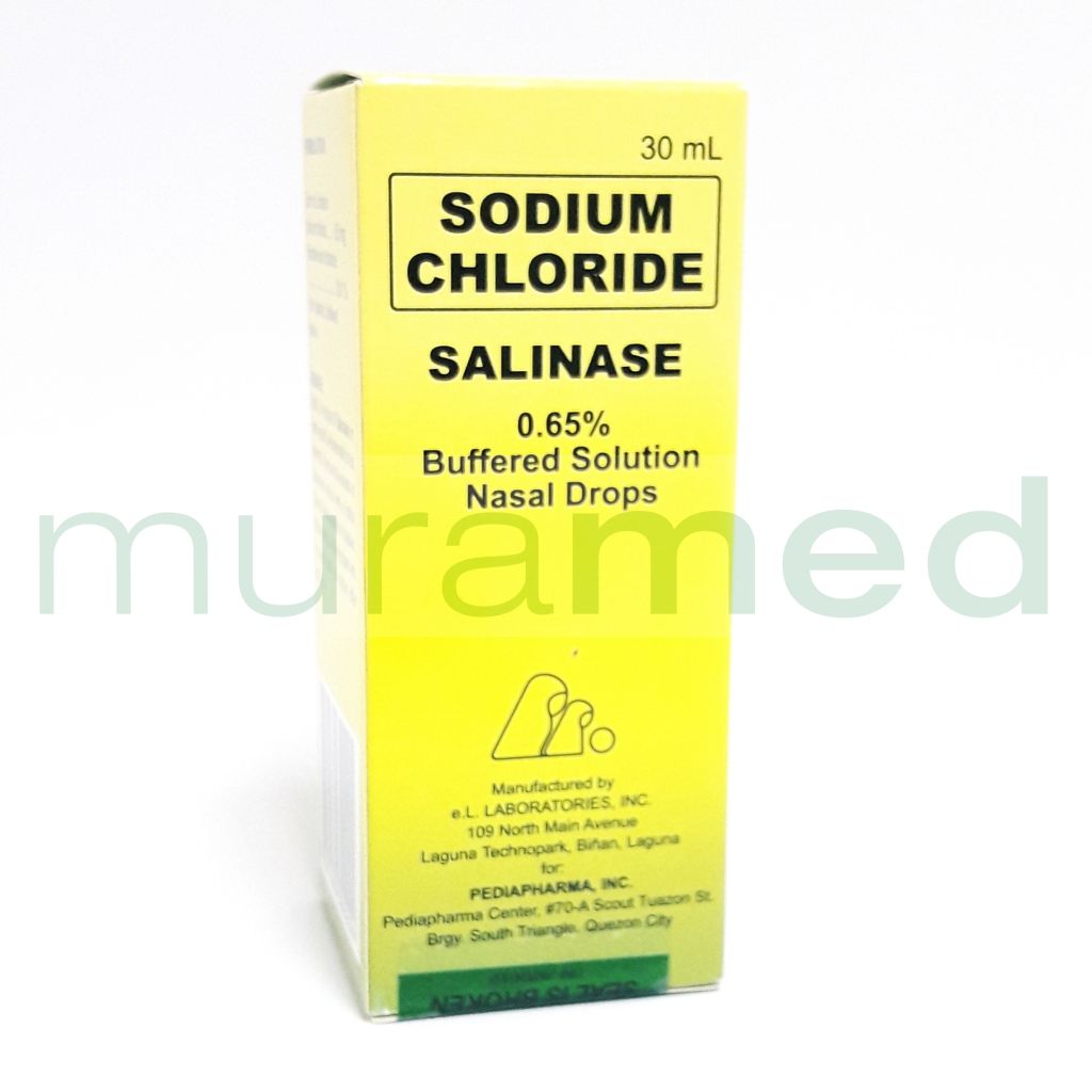 sodium chloride nose drops